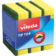 Губки кухонные Vileda Tip Top, 3 шт